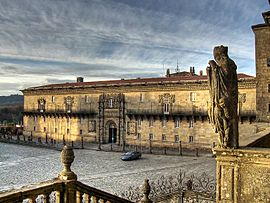 Hostal dos Reis Católicos. Praza do obradoiro. Santiago de Compostela