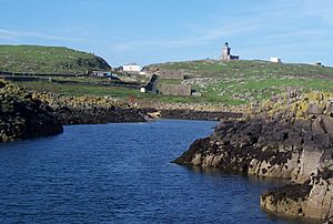 Isle Of May, Approach To Kirkhaven Quay - geograph.org.uk - 2800520