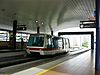 Light Rail Transit train at Fajar LRT Station, Singapore - 20060422.jpg
