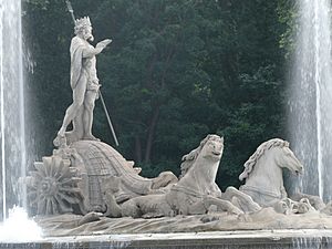 Neptune Fountain, Madrid