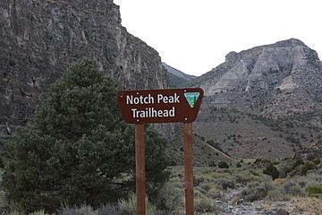 Notch Peak Utah Trailhead September 2013.JPG