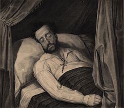Pedro I of Brazil dead 1834