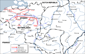 Ramillies campaign 1706 - Allied gains