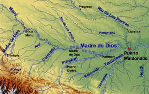 Rivers of Madre de Dios