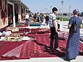 Tolkuchka Bazaar in Ashgabat