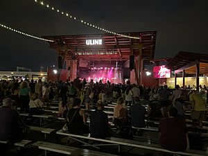 Uline Warehouse stage, Summerfest.jpg