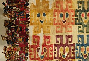 "the Paracas textile" detail