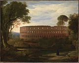 Charles Lock Eastlake (1793-1865) - The Colosseum from the Esquiline - T00664 - Tate