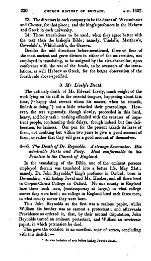Church History of Britain by Thomas Fuller (1837)