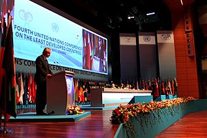 Deputy Foreign Minister Spyros Kouvelis at the 4th UN Conference on Least Developed Countries (5709246557)