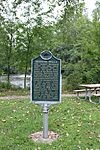 Hudson Mills Metropark historical marker.JPG
