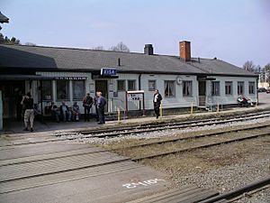 Kisa railway station