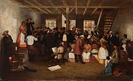 Lefevre James Cranstone - Slave Auction, Virginia