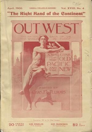 Out West April 1903 cover