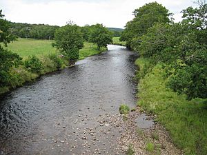 River Nairn at Inverarnie - geograph.org.uk - 219602