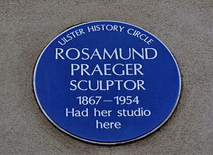 Rosamund Praeger plaque, Holywood - geograph.org.uk - 2606750