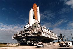 STS-80 Roll Out 01
