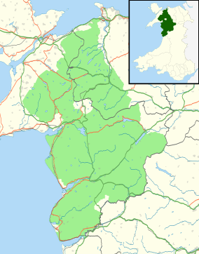 Snowdonia National Park UK location map.svg