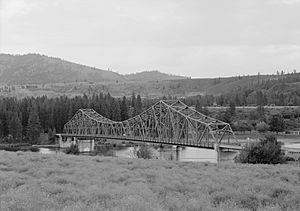 Spokane River Bridge at Fort Spokane
