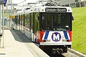 St Louis Metrolink train