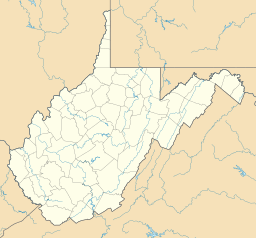 Location of the reservoirin West Virginia.