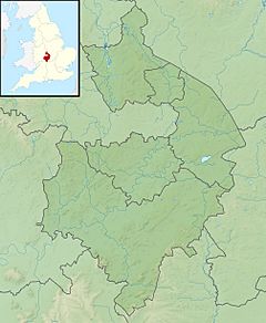 River Itchen, Warwickshire is located in Warwickshire