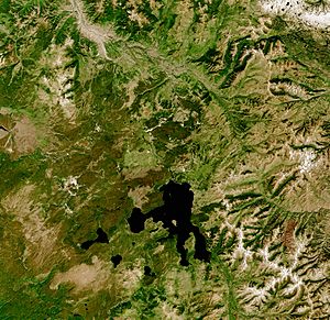 Yellowstone by Sentinel-2, 2020-07-16 (small version)