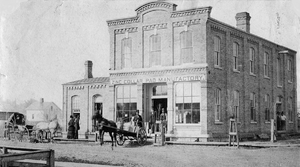 Zinc Collar Pad Co Building Buchanan c 1890