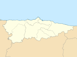 Lugones is located in Asturias