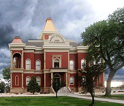 Bent County Courthouse in Las Animas
