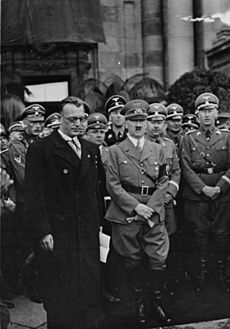 Bundesarchiv Bild 119-5243, Wien, Arthur Seyß-Inquart, Adolf Hitler