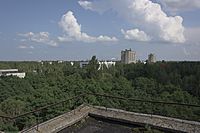 Chernobyl nuclear disaster aftermath abandoned town of Pripyat 01
