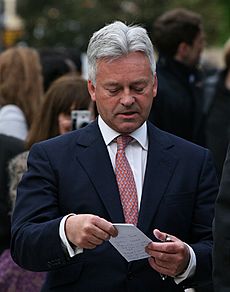 Conservative MP Alan Duncan in Westminster