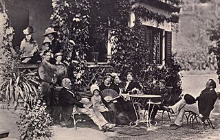 Lord Acton in a Group Portrait at Tegernsee