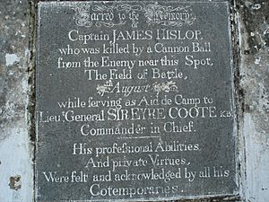 Obelisk on James Hislop