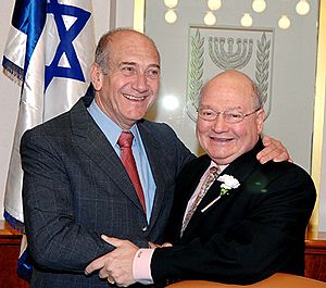 Olmert and Ackerman
