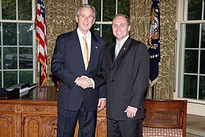 President Bush with Congressman Scalise