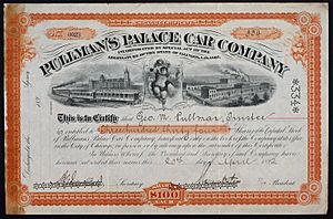 Pullman's Palace Car Comp 1892