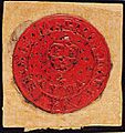 Red Scinde Dawk stamp