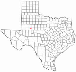 Location of Coahoma, Texas