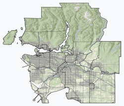 Mount Bishop is located in Greater Vancouver Regional District