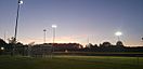 Sunset at Baseball Fields