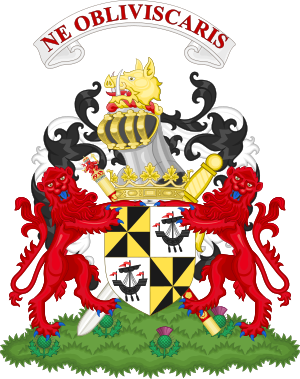 Coat of arms of the Duke of Argyll