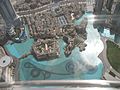 Dubai Fountain from At The Top of Burj Khalifa