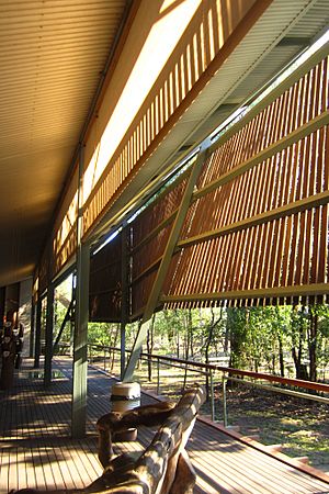 Facade Slats Kakadu NP Visitor Centre Glenn Murcutt