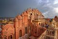 Hawa Mahal on a stormy afternoon