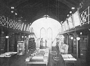 Kirkpatrick Chapel Library Rutgers c1890s