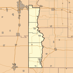 Syndicate, Indiana is located in Vermillion County, Indiana