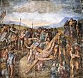 Michelangelo, paolina, martirio di san pietro 01