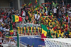Senegal fans Russia 2018